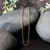 Gold Snake Unalome Pendant